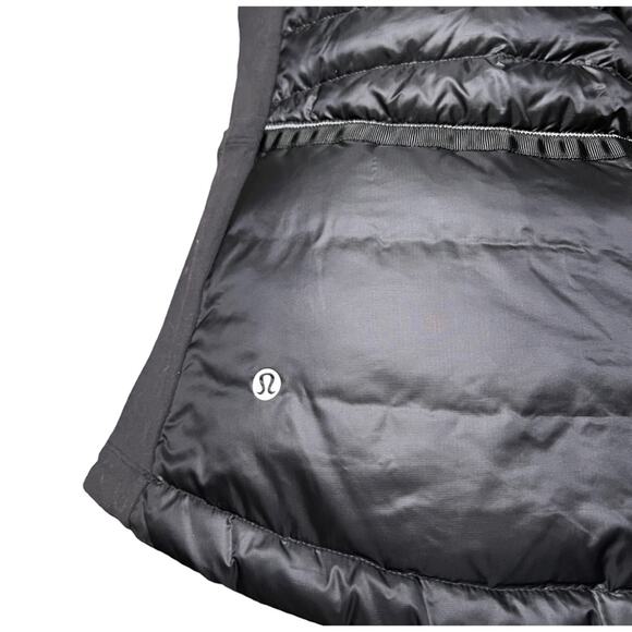 Lululemon Down For It All Puffer Vest Black sz 4 - Picture 8 of 12